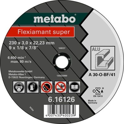 Flexiamant Super 125mm skivskiva - Aluminium Flexiamant Super 125mm skivskiva - Aluminium