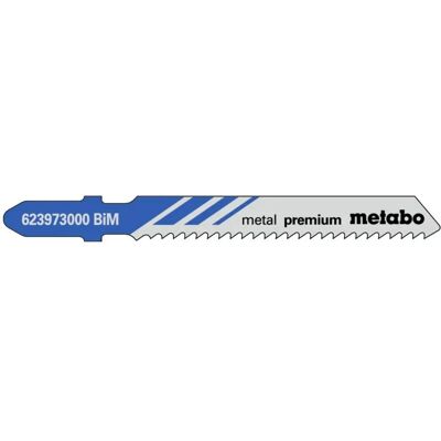 Metabo 623973000 - Bimetall Stichsägeblätter für Metall - 51mm Metabo 623973000 - Bimetall Stichsägeblätter für Metall - 51mm