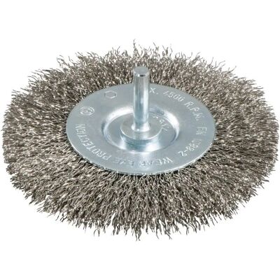Metabo 630551000 - Rundbürste - 100mm, Edelstahl, Gewellt Metabo 630551000 - Rundbürste - 100mm, Edelstahl, Gewellt