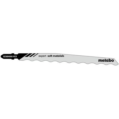 Metabo - 126mm HCS Weiche Werkstoffe Stichsägeblätter - 3 Stück Metabo - 126mm HCS Weiche Werkstoffe Stichsägeblätter - 3 Stück
