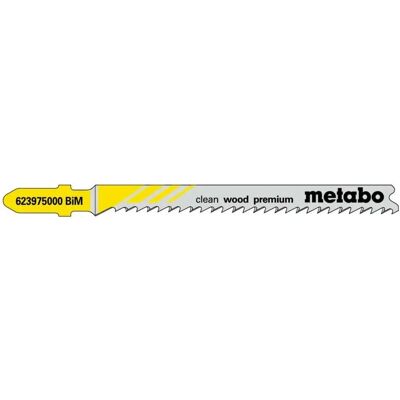 Metabo 623975000 Bimetall Stichsägeblätter - Präzise Schnitte in Holz Metabo 623975000 Bimetall Stichsägeblätter - Präzise Schnitte in Holz