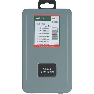 Metabo Model 630584000 - Zestaw wierteł SDS-Plus, 7 szt. Metabo Model 630584000 - Zestaw wierteł SDS-Plus, 7 szt.