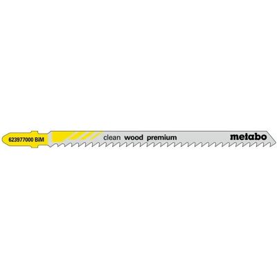 Metabo 623977000 Stichsägeblätter - Präzises Holzschnitt - 5 Stück Metabo 623977000 Stichsägeblätter - Präzises Holzschnitt - 5 Stück