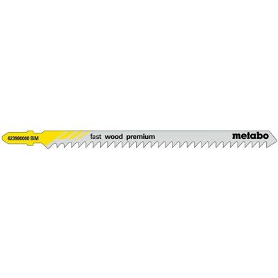 Metabo - 126 mm BiM 126 mm - Stichsägeblätter - Für Holz Metabo - 126 mm BiM 126 mm - Stichsägeblätter - Für Holz