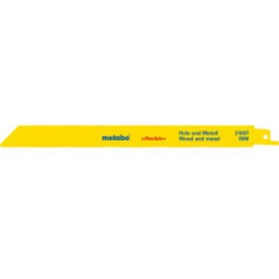 Metabo 631495000 - Säbelsägeblätter Set für Holz und Metall - 5 Stück Metabo 631495000 - Säbelsägeblätter Set für Holz und Metall - 5 Stück