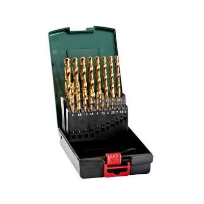 Metabo - Kompakt 19-teiliges HSS-TiN-Bohrerset - Bohrer für Metall Metabo - Kompakt 19-teiliges HSS-TiN-Bohrerset - Bohrer für Metall