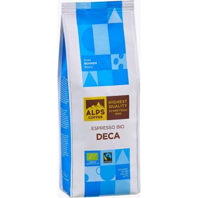 Alps Coffee Decaffeinato Bio - Arabica Robusta 500g - Koffie Alps Coffee Decaffeinato Bio - Arabica Robusta 500g - Koffie