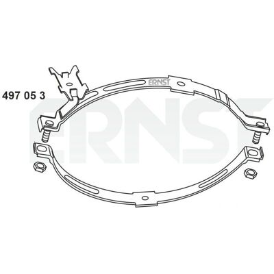 BMW 3 Serie E30 Schokdemper en Uitlaat Midden - Metaal - Geschikt 1986-1994 BMW 3 Serie E30 Schokdemper en Uitlaat Midden - Metaal - Geschikt 1986-1994