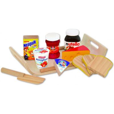 Tanner 0921.7 Rollenspielspielzeug - Frühstücksset aus Holz Tanner 0921.7 Rollenspielspielzeug - Frühstücksset aus Holz