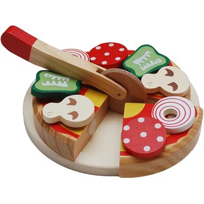 Chr. Tanner Holzpizza-Set - Kinderspielzeug Chr. Tanner Holzpizza-Set - Kinderspielzeug