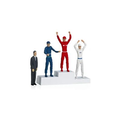 Podio dei Vincitori Carrera con Set di Figurine - Accessori Slot Podio dei Vincitori Carrera con Set di Figurine - Accessori Slot