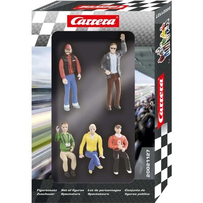 Carrera CA21127 Slot Auto Set mit Zuschauerfiguren - 1:32 Maßstab Carrera CA21127 Slot Auto Set mit Zuschauerfiguren - 1:32 Maßstab