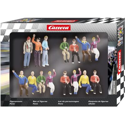 Carrera Model 21128 - Fans Set 15 - Slot Car Accessories Carrera Model 21128 - Fans Set 15 - Slot Car Accessories