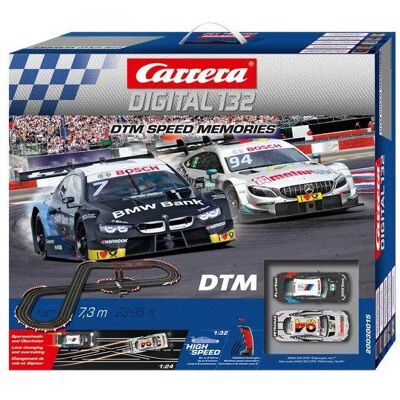 Carrera DTM Speed Memories - Racing baneset med BMW M4 & Mercedes C 63 DTM Carrera DTM Speed Memories - Racing baneset med BMW M4 & Mercedes C 63 DTM