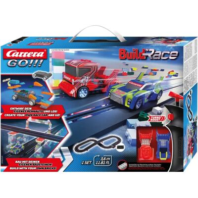 Carrera Build 'n Race - Rennset 3.6 - Slot-Rennbahn Carrera Build 'n Race - Rennset 3.6 - Slot-Rennbahn