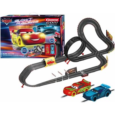 Carrera Disney Pixar Cars - Glow Racers - Circuit de course - 20062559 - Publicité Carrera Disney Pixar Cars - Glow Racers - Circuit de course - 20062559 - Publicité
