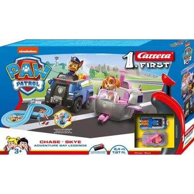 Carrera First Paw Patrol Legendy z Adventure Bay - Dětská závodní dráha 3+ Carrera First Paw Patrol Legendy z Adventure Bay - Dětská závodní dráha 3+