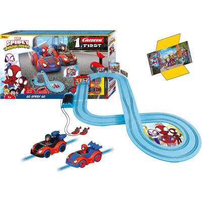 Carrera Spielzeug Rennbahn - 2,9m - Spider-Man & Freunde Carrera Spielzeug Rennbahn - 2,9m - Spider-Man & Freunde