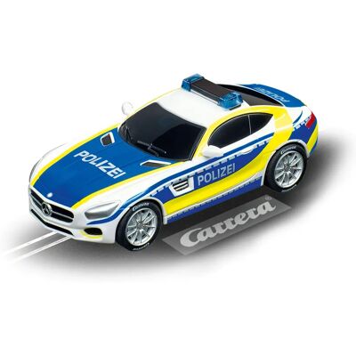 Carrera Mercedes-AMG GT Coupé Police - Voiture de course - 1:43 - Publicité Carrera Mercedes-AMG GT Coupé Police - Voiture de course - 1:43 - Publicité