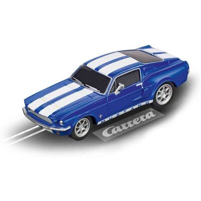 Carrera Ford Mustang '67 - Blu da Corsa - Slot Car Carrera Ford Mustang '67 - Blu da Corsa - Slot Car