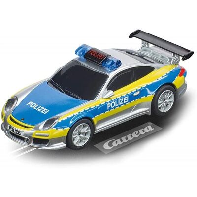 Carrera Porsche 911 Polizei Neon Yellow Slot Car - Slot car Carrera Porsche 911 Polizei Neon Yellow Slot Car - Slot car