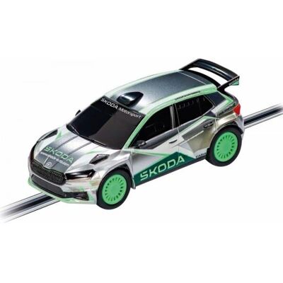 Fuego Škoda Fabia RS Rally 2 Grüne Slotcar - Spielzeugauto Fuego Škoda Fabia RS Rally 2 Grüne Slotcar - Spielzeugauto