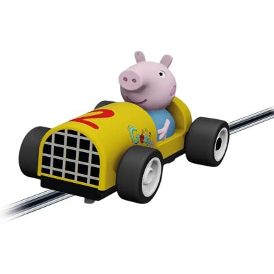 Žluté herní vozidlo Peppa Wutz - Carrera 1:50 Žluté herní vozidlo Peppa Wutz - Carrera 1:50