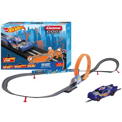 Hot Wheels Challenge Slot Rennbahn - 6M Strecke - Mehrere Modi Hot Wheels Challenge Slot Rennbahn - 6M Strecke - Mehrere Modi