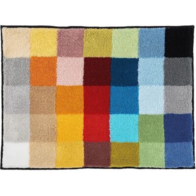 KLEINE WOLKE Cubetto Badteppich - Rechteckig, Bunt, Weich KLEINE WOLKE Cubetto Badteppich - Rechteckig, Bunt, Weich