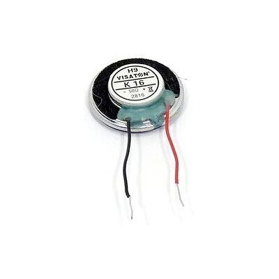 Visaton K 16 - Miniatuur luidspreker - 50Ω - 16mm Visaton K 16 - Miniatuur luidspreker - 50Ω - 16mm