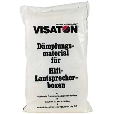 Visaton VS-WOOL2 Polyester Isolasjonssett - Dempemateriale for Høyttalere Visaton VS-WOOL2 Polyester Isolasjonssett - Dempemateriale for Høyttalere
