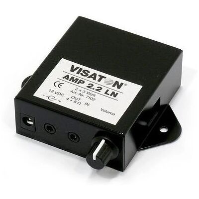 Visaton AMP 2.2 LN - Stereo-Verstärker mit Level-Regler Visaton AMP 2.2 LN - Stereo-Verstärker mit Level-Regler