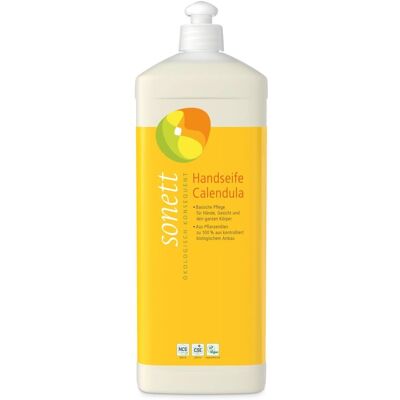 Sonett Handseife - Calendula - 1L - Flüssigseife Sonett Handseife - Calendula - 1L - Flüssigseife