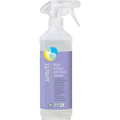 Limpiador de cristales Sonett - Limpia a fondo vidrio y acero inoxidable - 1 L Limpiador de cristales Sonett - Limpia a fondo vidrio y acero inoxidable - 1 L