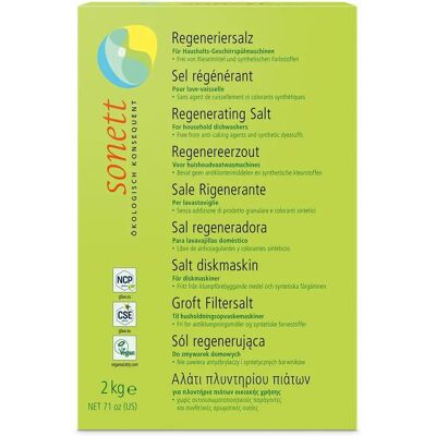 Sonett regenereringssalt for oppvaskmaskin - 2 kg Sonett regenereringssalt for oppvaskmaskin - 2 kg