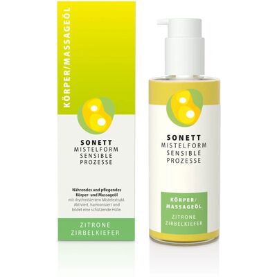 Huile de Massage Bio Citron & Pinson - Sonett Huile de Massage Bio Citron & Pinson - Sonett