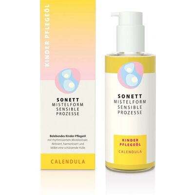 Huile pour bébé Sonett - Calendula - Huile d'olive biologique Huile pour bébé Sonett - Calendula - Huile d'olive biologique