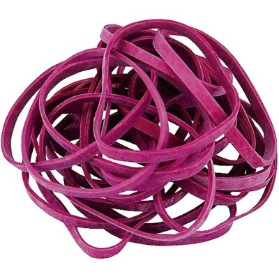 Flexibo Rote Gummibänder - 80x4mm - Langlebig & Wiederverwendbar Flexibo Rote Gummibänder - 80x4mm - Langlebig & Wiederverwendbar