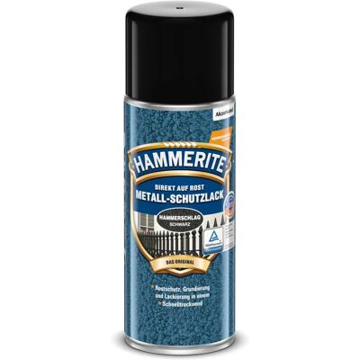Hammerite Schwarz Metall-Schutzlack Aerosol - Innen 0,4 L Hammerite Schwarz Metall-Schutzlack Aerosol - Innen 0,4 L