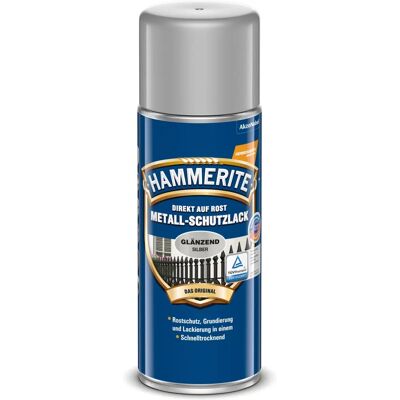 HAMMERITE - Metall-Schutzlack Glänzend - Silber - Lack HAMMERITE - Metall-Schutzlack Glänzend - Silber - Lack