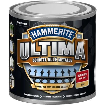 HAMMERITE - ULTIMA - Rubinrot - Metalldichtlack HAMMERITE - ULTIMA - Rubinrot - Metalldichtlack
