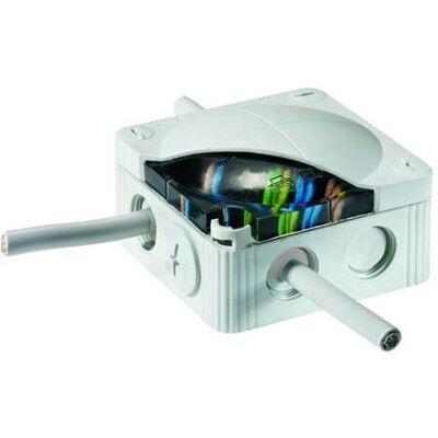 WISKA COMBI 407/5 - Elektro-Verteilerdose - schwarz - IP68 WISKA COMBI 407/5 - Elektro-Verteilerdose - schwarz - IP68