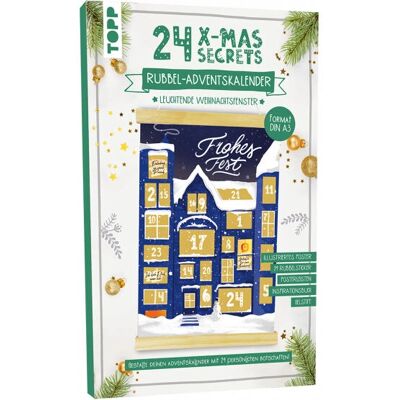 TOPP Verlag 18187 Adventskalender - Rubbellose-Fenster TOPP Verlag 18187 Adventskalender - Rubbellose-Fenster