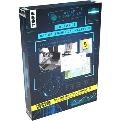 Frech Verlag Cyber Crime Files - Caso: Hackerin - Gioco investigativo - 30+ prove - 31.8x23.5x4.1cm Frech Verlag Cyber Crime Files - Caso: Hackerin - Gioco investigativo - 30+ prove - 31.8x23.5x4.1cm