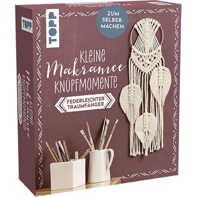 TOPP Verlag Kleine Knüpfmomente Makramee-Knüpf-Set - Traumfänger TOPP Verlag Kleine Knüpfmomente Makramee-Knüpf-Set - Traumfänger