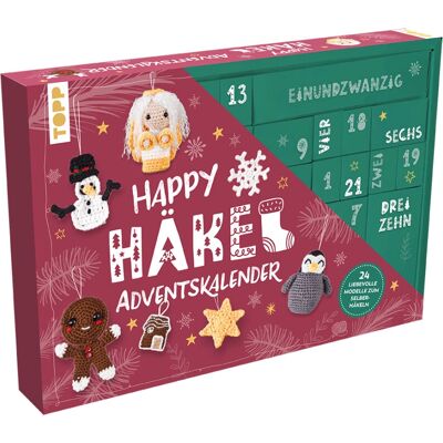 TOPP Verlag 18441 Adventskalender - Häkel-Figuren-Set TOPP Verlag 18441 Adventskalender - Häkel-Figuren-Set