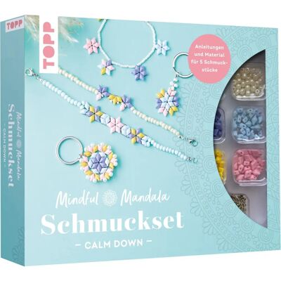 Mindful Mandala - Jewelry Set Calm Down - Create Unique Jewelry with Beads & Instructions Mindful Mandala - Jewelry Set Calm Down - Create Unique Jewelry with Beads & Instructions