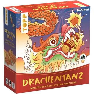 Frech Verlag GmbH Drachentanz - Qui allume la dernière mèche ? - Jeu de cartes - Publicité Frech Verlag GmbH Drachentanz - Qui allume la dernière mèche ? - Jeu de cartes - Publicité