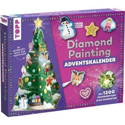 TOPP Incanto Natalizio - Calendario dell'Avvento con Dipinti a Diamanti TOPP Incanto Natalizio - Calendario dell'Avvento con Dipinti a Diamanti