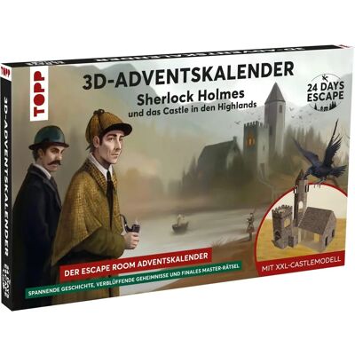 Frech 24 Days Escape 3D - Sherlock Holmes & Castle, Highlands Frech 24 Days Escape 3D - Sherlock Holmes & Castle, Highlands